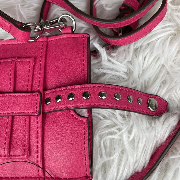 Inc International Concepts ~ Ashli Phone Wristlet Crossbody Bag ~ Raspberry~NWT! - Picture 7 of 11